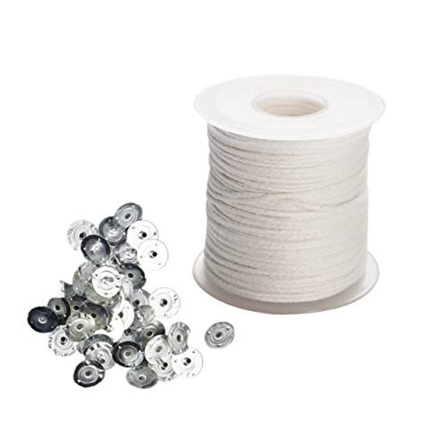 Kit de Pabilos de Algodón para Velas con Pestañas