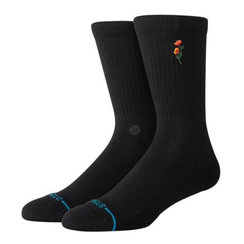 Chaussettes Stance Twiggy Crew noir taille M idéales pour vos sessions de skate urbain