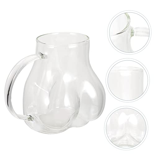 Alipis 2 Pçs Caneca De Cerveja De Bunda Canecas De Café Femininas Margarita Acessórios Óculos Transp