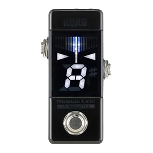 Pitchblack X is Korg's range of chromatic foot pedal tuners. Featuring Korg's ULTRA BUFFER - an enhanced buffer circuit that strengthens your guitar's signal so it remains true to the original pickup output when using multiple effect and long cables ...