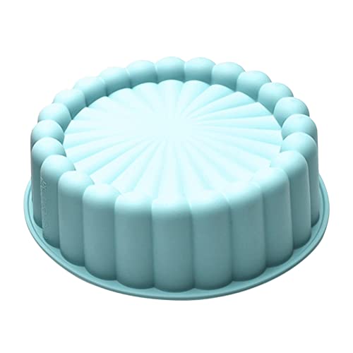 Moule À Gâteau Charlotte En Silicone, Moules Ronds Antiadhésifs En Silicone, Moule À Gâteau En Forme De Fleur Pour Cheesecake Brownietart Flan Cuisson, Passe Au Micro-ondes Et Au Lave-vaisselle