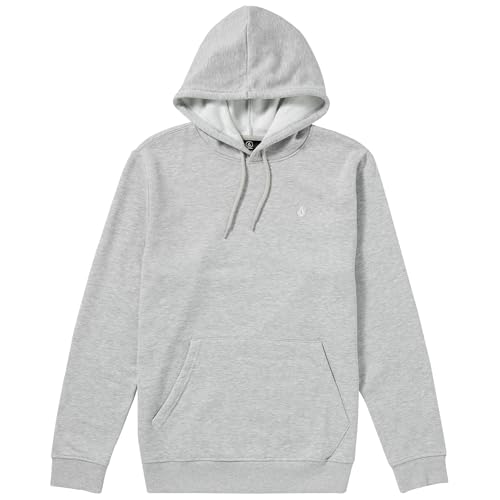 Image of Volcom Men's Foreman Pullover Hoodie - Soft Cotton Fleece Sweatshirt With Kangaroo Pocket