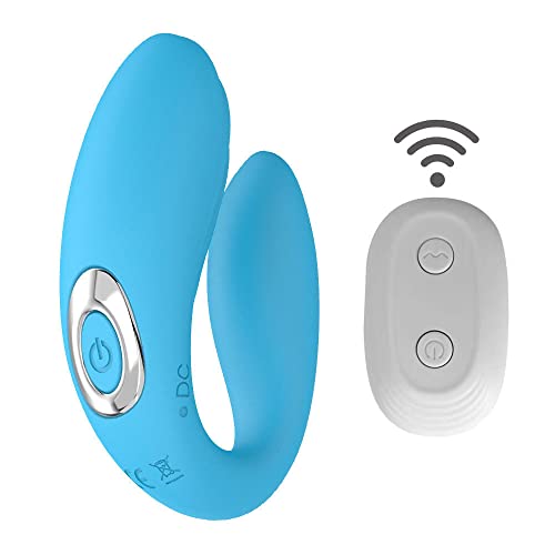 Vibrador Duplo Flexível com controle Sugador de Clitóris e Vibrador Feminino 2 em 1-7 Modos de Vibra