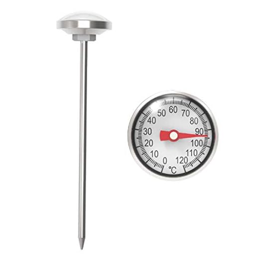 cxnwuggfvsc rostfritt stål BBQ mat matlagning kött kaffe mjölk sond termometer mätare verktyg