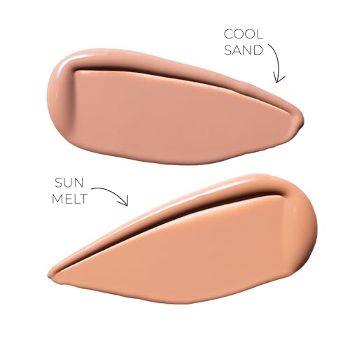 EVERYBODY LONDON Bronzer w płynie, aksamitna formuła, naturalny efekt muśnięcia słońcem, łatwe blendowanie, promienny blask bez pomarańczowych tonów, 10ml (Cool Sand)
