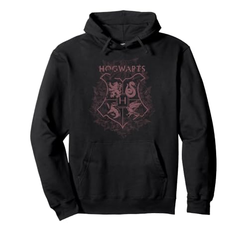 Image of Harry Potter Hogwarts Crest Pullover Hoodie
