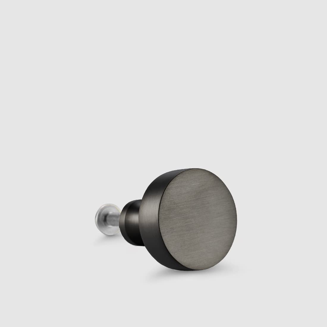 Pushka Home Ltd Gunmetal Grey Small Brass Cupboard Drawer Cabinet Door Knobs Handles And Pulls
