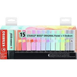 Stabilo Set de Marcadores Fluorescentes Boss Multicolor (5 Unidades)