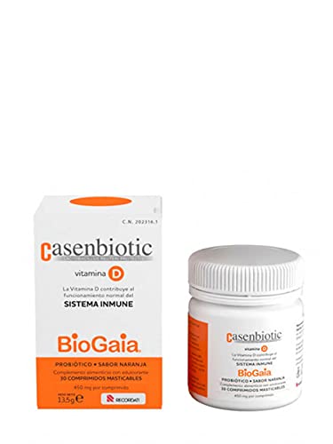 Casenbiotic vitamina d sabor naranja 30 compri...