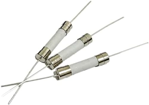 Fusível 10 peças 6x30mm tubo de sopro rápido fusível cerâmico com pino 6 * 30mm 10a 12a 15a 20a 25a