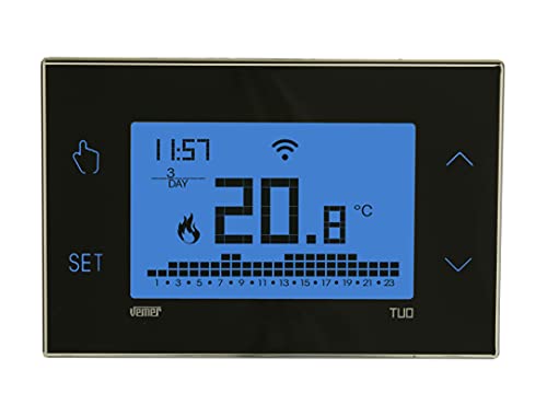 Thermostat connecté WiFi intelligent VEMER pilotable sur smartphone iOS et Android - 2