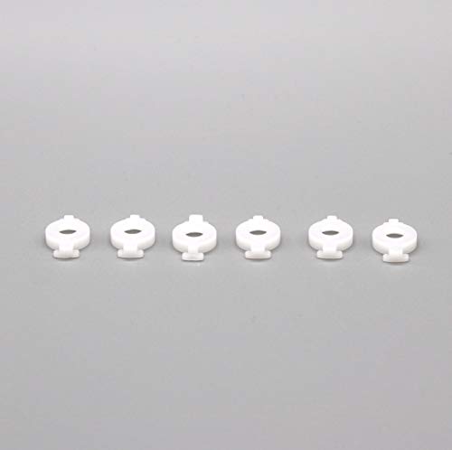 Trompete Ventilführungen Set Ersatzteile Soundman Piston Ventile Führung valve guides Nylon (6 Führungen für Trompete)