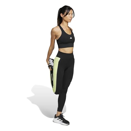 adidas Soutien-Gorge de Course à Pied avec Poche pour Femme Taille XS A-B Noir