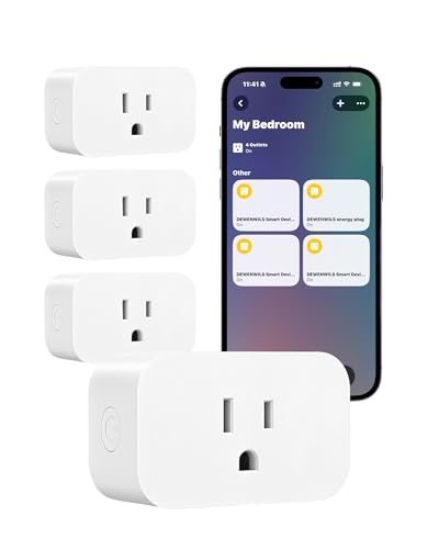 DEWENWILS Matter Smart Plug, Work with Alexa, Apple Home, Google,...