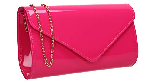SwankySwans Pochette Alisa pour femme, taille unique, rose fuchsia, One Size