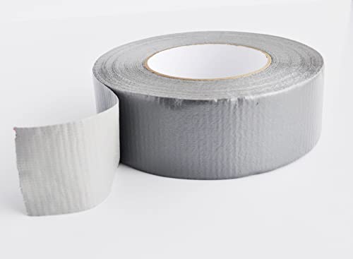 PSBM Silver Duct Tape, 2 Inch x 60 Yards, 9 Mil Thick, Polyethylene Coated Cloth, 864 Pack for Repairing Patching and Sealing