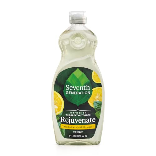 Image of Seventh Generation Hand Dish Liquid Yuzu Basil Rejuvenating 19 fl oz