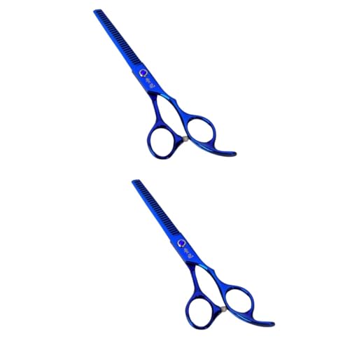 Ciseaux de coiffure duo de lames droites de précision pour coupe de cheveux nets