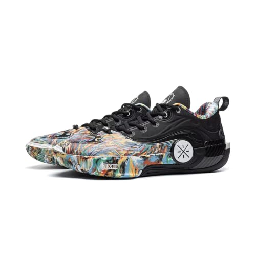 Image of LI-NING Way of Wade 12 Men's Basketball Shoes Anti-Slip Professional Shock Absorption Sports Sneakers Wow 12