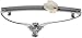 Dorman 752-930 Rear Driver Side Window Regulator Compatible with Select Hyundai Models