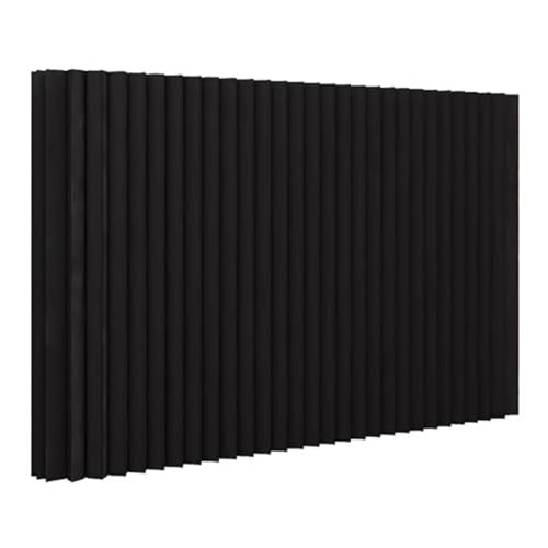 Panneaux de séparation noirs 2x2m pliables pour salon