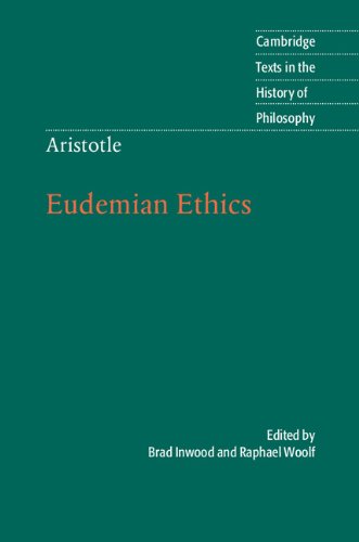 Eudemian Ethics (By: Brad Inwood,Raphael Woolf)