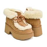 [アグ] エスミー レースアップ ESMEE LACE UP CHESTNUT 1171532-che 25.0(W8) US [並行輸入品]