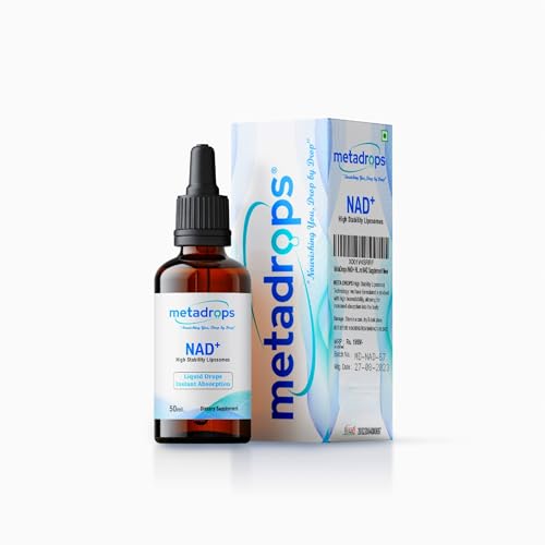 Image of MetaDrops NAD+ High-Stability Liposomes in Drop Form - 50 Servings Pure NAD Supplement