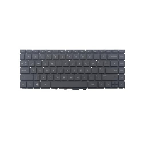 Teclado HP 14-bs000 para recuperar la escritura fluida teclado negro layout UK English