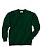 Hanes Youth ComfortBlend® EcoSmart® Crewneck Sweatshirt, Small, Deep Forest