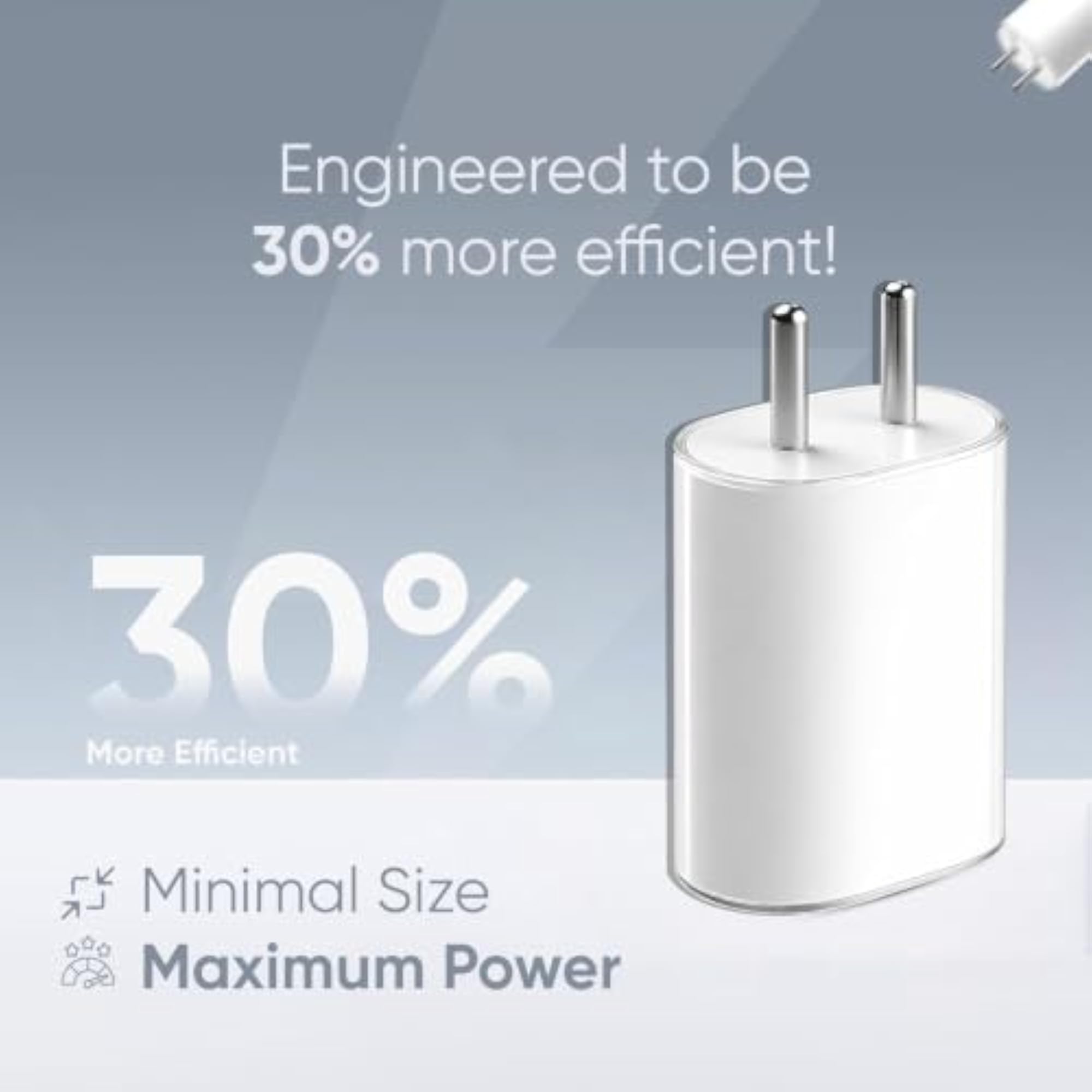 45W Type-C Charger for Xiaomi Redmi 9 Power, QC Adapter