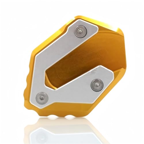 Patin béquille moto FZ-25 béquille latérale élargisseur plaque FZ25 jaune