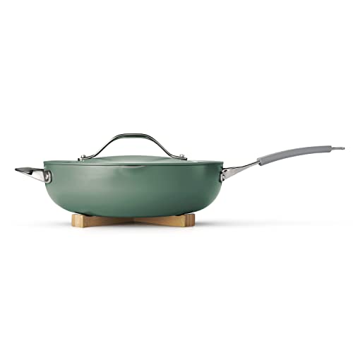 Image of Tramontina All-in-One Plus Pan Set, 5-Quart Ceramic Non Stick Cooking Pan
