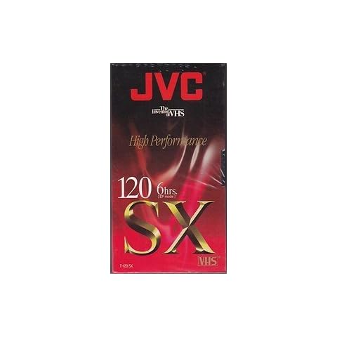 JVC t-120 SX 6 Stunde VHS Kassette Tape - blanko - 4 Pack Cover