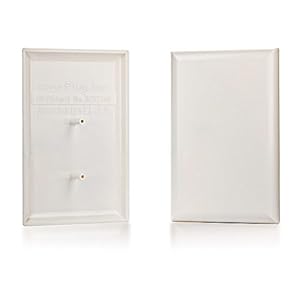 The COVERPLUG 2-Pack Paintable Electrical Outlet Cover