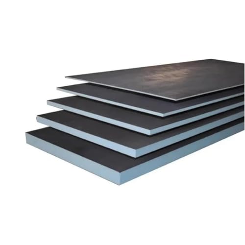 Panneau de construction XPS 6mm imperméable gris pour l'isolation de salle de bain - 6