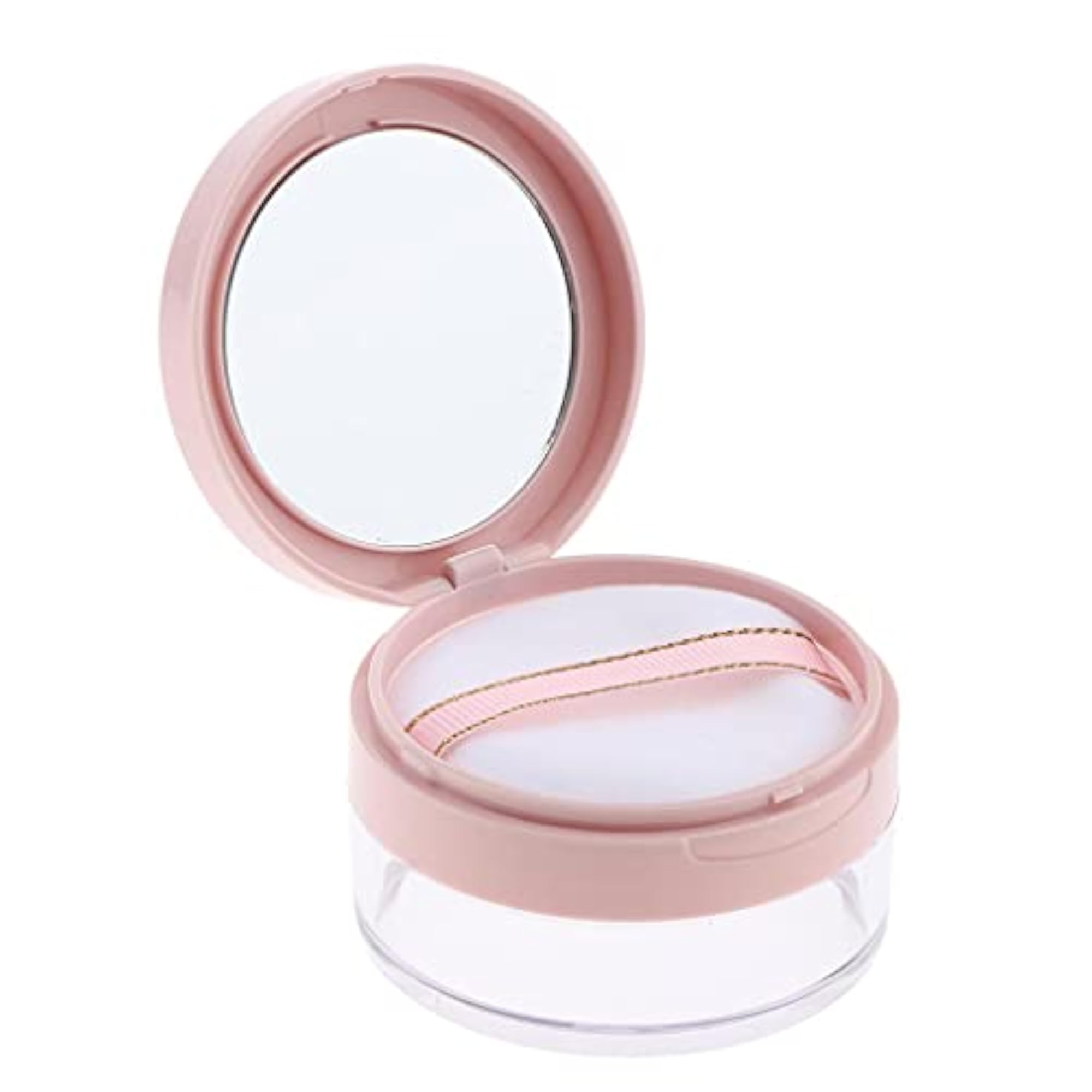 3x Empty Loose Powder Case Blush Storage Containers