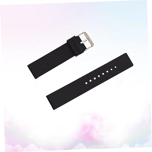 Homoyoyo 24mm Silicone Bands Replacement Strap for Quartz Soft Breathable Easy to Use4