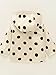 WIAINIBIBI Girls' clothing Spring Autumn fashion hooded jacket Baby girls' polka dot outerwear (US, Age, 4 Years, 5 Years, red)
