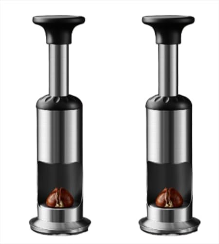 Eiuuioj 栗切りクロス、栗切り、栗皮むき器、栗殻むき器、栗クランプ、栗クランプ (2つ)