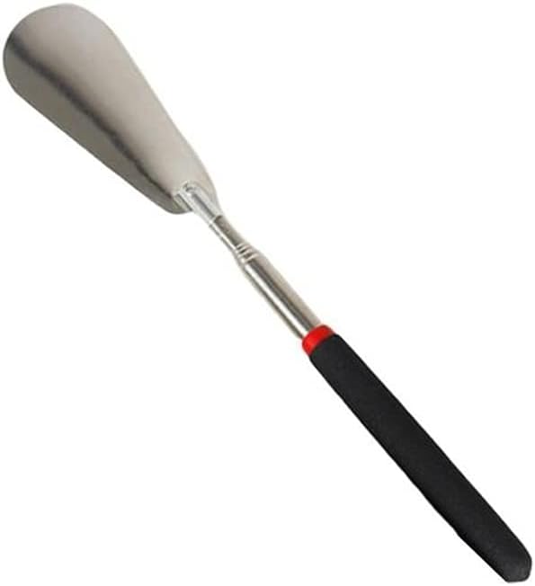 XDDDX 75cmロングハンドル靴ホーン望遠鏡靴リフター鋼鉄靴ホーン専門靴スプーン工具柔軟な靴ホーン