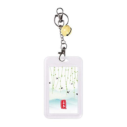 Pochette Jaune Cloche Spring Begins pour Protéger vos Badges en Transports et Bureau