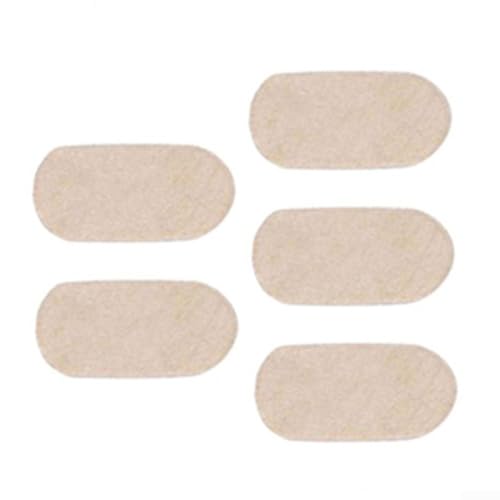 Packung mit 5 Pergament-Saitenschützern für Cellobrücke, um Saitenverschleiß zu verhindern und die Langlebigkeit der Brücke zu verbessern