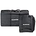 Blackstone Signature Griddle Accessories - Tailgater Combo Carry Bag Set - 600 D Polyester - High Impact Resin - Black