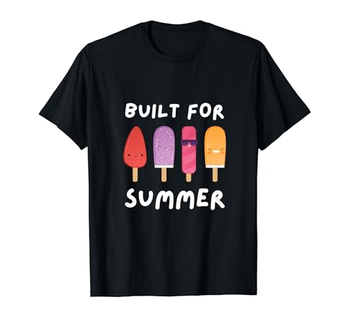 Gebaut für den Sommer, lustige Sommer-Leckereien, Urlaub T-Shirt