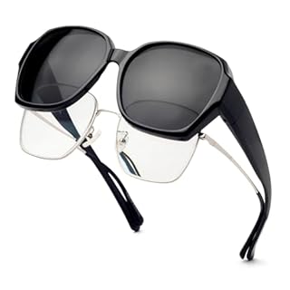 Face Shadow Surlunettes de Soleil Femme Homme Polarisées, Sur Lunettes de Soleil pour Conduite, Cyclisme, Sport et Loisirs Protection UV400