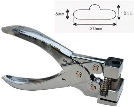 1PC ​Punch Paper Plastic Hand Card Airplane Hole Punch Pliers T Type Punch Plier