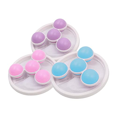 Tiardey 3PCS Floating Hair Filtering Mesh Waschmaschine Haarfilter Reinigungsnetzbeutel Wiederverwendbarer Haushalt Haarfilter Netzbeutel