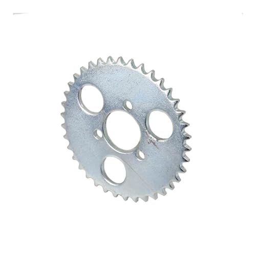 T8F Rear Chain Sprocket Silver T8F 38T 44T Tooth 29mm For 43cc 49cc Petrol Scooters(T8F-44T-29mm)