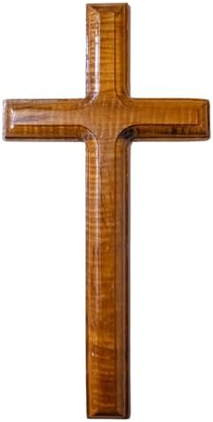 Cross wood,Teak Wood, Wooden for wall hanging, prayer or holy home, Cross for Main Door Entrance,20 cm
